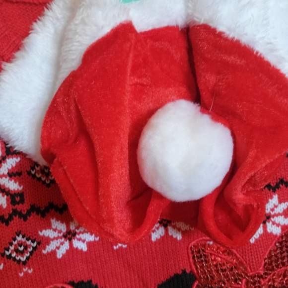 2pc set Christmas sweater + hat - Picture 4 of 7